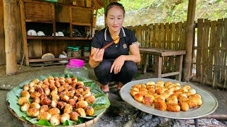 2 years of building a life Egg recipes fried banana dry season fishing cooking  Ly Thi Tam [upl. by Rigdon]