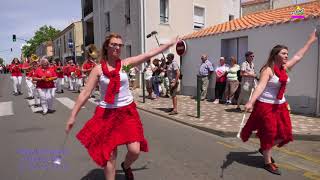 Festival de Fanfares Olonne sur Mer Le défilé 2018 [upl. by Aruol763]