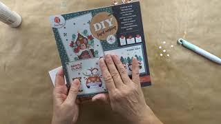 Kerst kaarten uit diy kerstblok action [upl. by Wiltz]