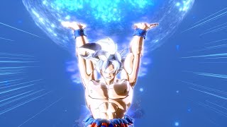 Ultra Instinct Goku absorbs Spirit Bomb amp Unleash Super Spirit Bomb Kamehameha [upl. by Windzer]