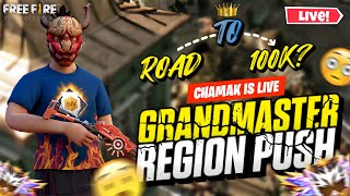 🔴 LIVE DAY  08 SEASON S42 GRANDMASTER RANK PUSH  GARENA FREE FIRE [upl. by Okire]