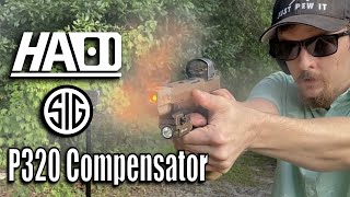 Herrington Arms P320 Compensator  An Upgrade For Your P320 That Makes A Difference [upl. by Eillim]