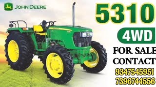 JOHN DEERE 5310  4WD  2021 Model  For SALE  నర్సీపట్నం  అనకాపల్లి జిల్లా VIZAG📞 9347545951 [upl. by Ttemme]