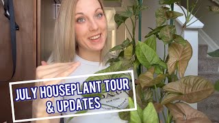 July Houseplant Tour amp Updates [upl. by Soilissav]