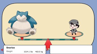 Top 30 Heaviest Pokémon Hisuian Updated  Max S Animation [upl. by Novi]