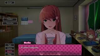 Monika talking Monika After Story [upl. by Dimo]