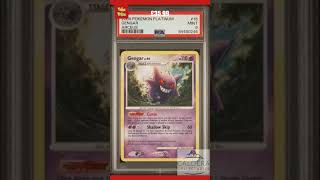 2009 POKEMON CARD PLATINUM ARCEUS 16 GENGAR PSA MINT 9 [upl. by Droflim]