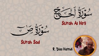 Surah Al Heg سورة الحج  Surah Sad سورة ص  Best Quran Recitation  Daily Recitations  Full HD [upl. by Oflodor]