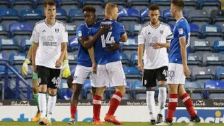 Highlights Portsmouth 33 Fulham Under21s [upl. by Olsewski558]