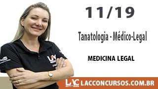 Tanatologia  MédicoLegal Medicina Legal  1119 [upl. by Enaoj766]