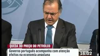 Governo acompanha efeitos da queda do valor do petróleo em Angola [upl. by Christiane263]