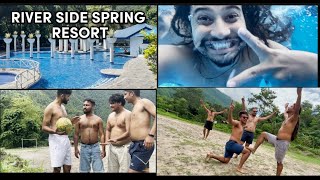 River Side Spring Resort  Kurintar  Boys Adventure Outing [upl. by Krakow831]