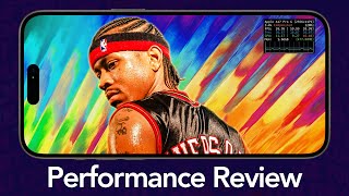 NBA 2K24 Arcade Edition Performance Review  Throttle nightmare on iPhone [upl. by Obeded]