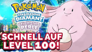 Pokemon SCHNELL auf Level 100 TRAINIEREN  Pokemon Strahlender Diamant amp Leuchtende Perle [upl. by Septima]