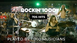 70s hits performed by 1000 musicians [upl. by Pacificia]