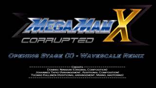 Mega Man X Corrupted  Opening Stage X Metal Cover by Wavescale [upl. by Karon695]