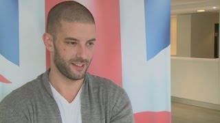 Britains Got Talent 2014 Magician Darcy Oake reveals girlfriend and black eye from trick injury [upl. by Brindell]