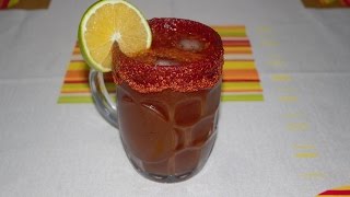 MICHELADA DE TAMARINDO DELICIOSA Y FÁCIL DE HACER [upl. by Pat]