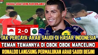 PERMALUKAN ARAB❗RONALDO TANGGAPI KEMENANGAN INDONESIA ATAS ARAB BEGINI ❓ [upl. by Yzzo]