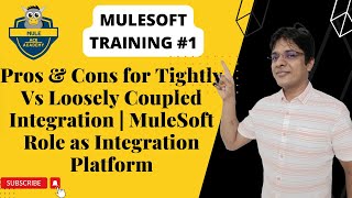 00 Pros amp Cons for Tightly Vs Loosely Coupled Integration  MuleSoft Role as Integration Platform [upl. by Eelsew]