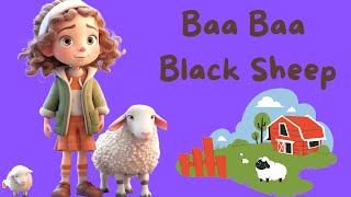 Baa Baa Black Sheep  Classic Nursery Rhyme for Kids kidssongs infobells nurseryrhyme childrensr [upl. by Hnid]