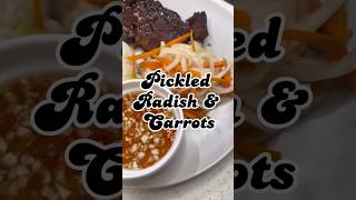 Pickled radish and carrots 🤤 foryou pickle recipe shorts food shortsvideo viralvideo [upl. by Ewen885]