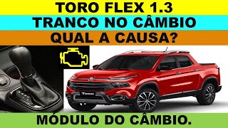 Fiat Toro flex 13 turbo tranco no câmbio automático qual a causa Módulo do câmbio TCM [upl. by Kenna]