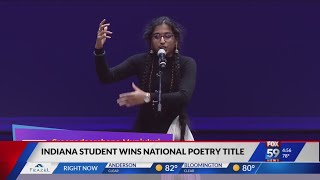 Columbus North student wins national poetry contest [upl. by Pammi]