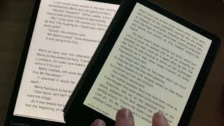 Pocketbook InkPad Color 2 vs Kindle Paperwhite Page Turn Speed [upl. by Helsa]