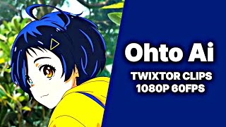 Ohto Ai  Twixtor Clips  Wonder Egg Priority  1080P 60FPS  BEST CC [upl. by Craddock]