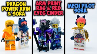 CustomPrinted Ninjago Dragons Rising Minifigures [upl. by Yelsehc]