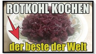 ROTKOHL KOCHEN ▶ Einfach und mega lecker [upl. by Neleb]