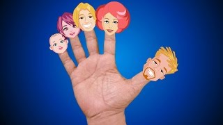 la famiglia dito  filastrocche in collezione italiano  Italian Kids Song  Finger Family [upl. by Akehsyt]