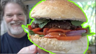 Lamb Burger Recipe  Zorba The Sheep Copycat [upl. by Mckee]