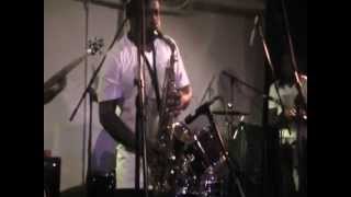 Tabu Ngongo Sax in Eagle Vision Band Tokyo Japan [upl. by Cottle]