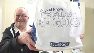 Too Good To Go Surprise Bag From Greggs £259  My Best Haul Ever  January 2024 [upl. by Hnacogn]