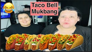 Taco Bell mukbang Vlogmas day 22 [upl. by Charlot]