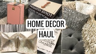 Home Decor Haul  HomeGoods Marshalls TJMAXX Haul [upl. by Enibas528]