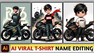 boy tshirt name editing tutorial just 1 click 🔥 [upl. by Piegari]