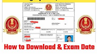 SSC Stenographer Admit Card 2024 Direct Link How to Download amp Exam Date sscnicin [upl. by Eelime]