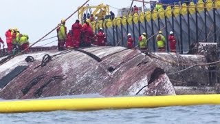 Raising the dead from S Korea ferry disaster [upl. by Nylirad652]