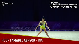 Amabel • 20th Junior Rhythmic Gymnastics Asian Championships 2024 [upl. by Mages]