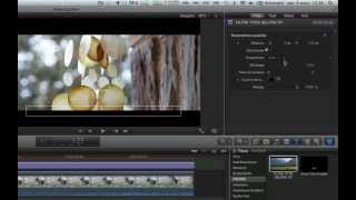 Tuto Total Adjustement sous FCPX et Motion5 [upl. by Haimerej896]