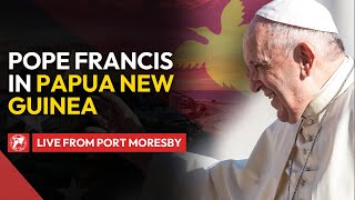 LIVE  Pope Francis in Papua New Guinea  Meeting with the Authorities  September 7 2024 [upl. by Ranchod]