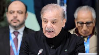 PM Shehbaz addresses Climate Finance Roundtable Conference in Baku Azerbaijan [upl. by Sonaj]