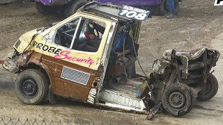 BANGER RACING 2023 SEASON Full Highlights Part 2 [upl. by Harikahs]