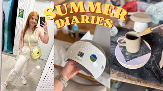 PROGRAMY GUILTY PLEASURE 🎬 NOWA LAMPA DO HYBRYD 💅 KSIĄŻKI 📚  summer diaries [upl. by Sharona]