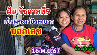 ฝัน รัชกาลที่9 เป็นพระมาบิณฑบาต บอกเลข 16 พย67 ฝันจุ๊บจิ๊บ [upl. by Aihsital]