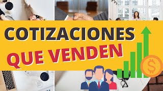 ✅ ¿Cómo hacer una COTIZACIÓN de servicios PROFESIONALES Ejemplos EXCEL para cliente PASO a PASO [upl. by Sharity]