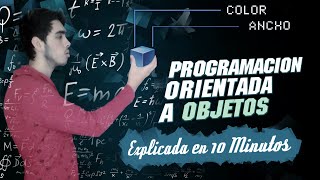 PROGRAMACION ORIENTADA A OBJETOS EXPLICADA EN 10 MINUTOS [upl. by Arjun489]